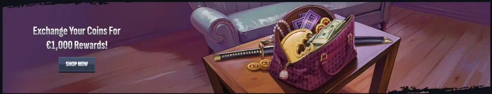 Tienda de intercambio de monedas del casino Mafia para canje de recompensas de jugadores